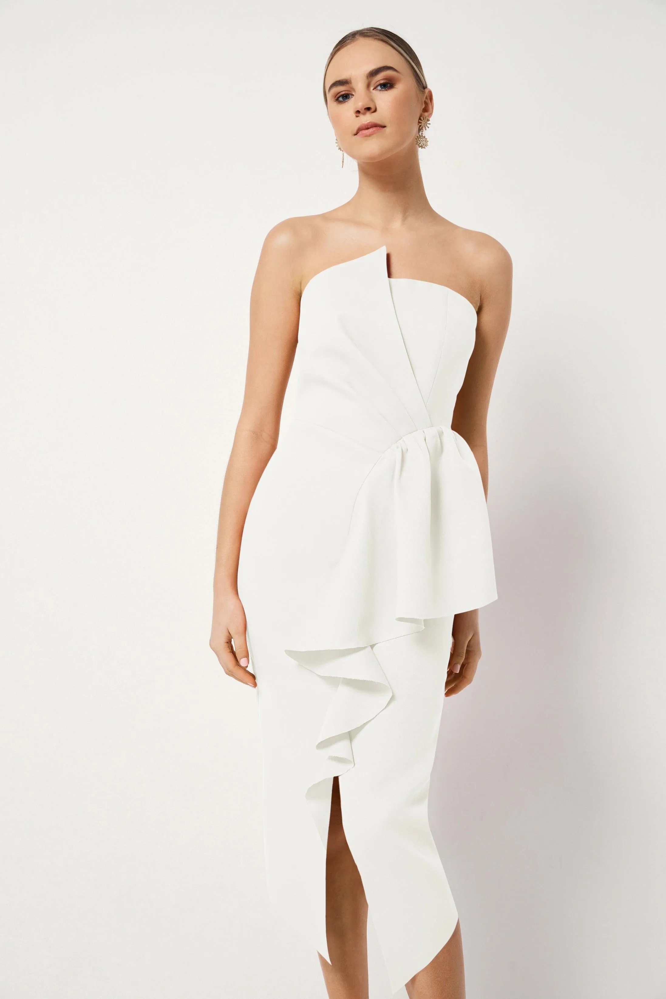 Elliatt Reception Dress - White