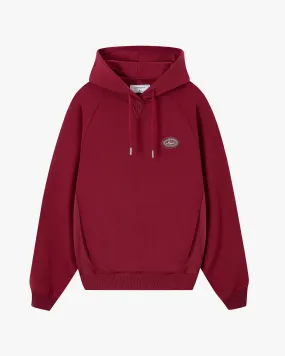 ESSENTIALS HOODIE BURGUNDY