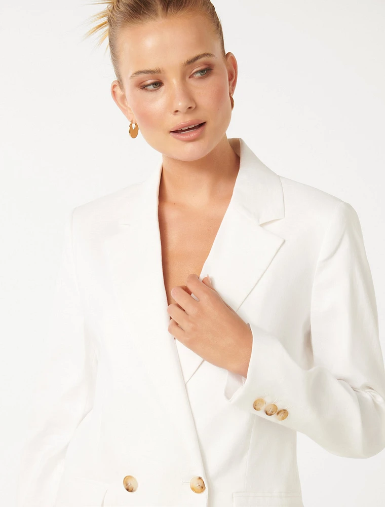 EverNew Alex Double-Breasted Blazer