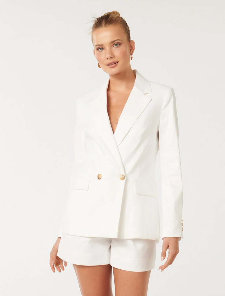 EverNew Alex Double-Breasted Blazer