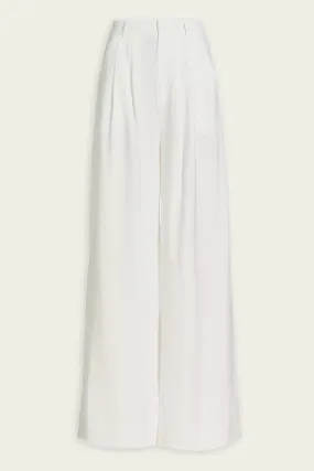 Fabi Wide-Leg Pant in White