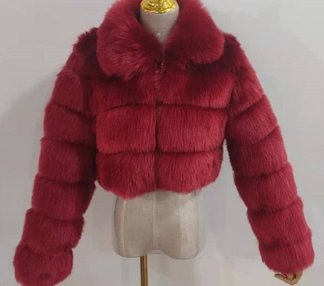 Faux Fur Coat