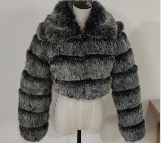 Faux Fur Coat