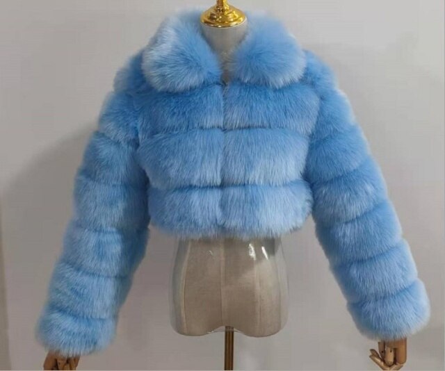 Faux Fur Coat