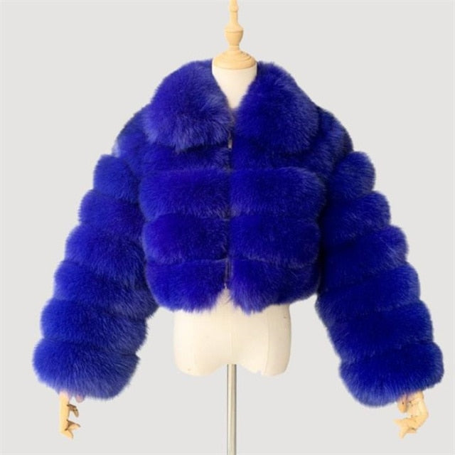 Faux Fur Coat