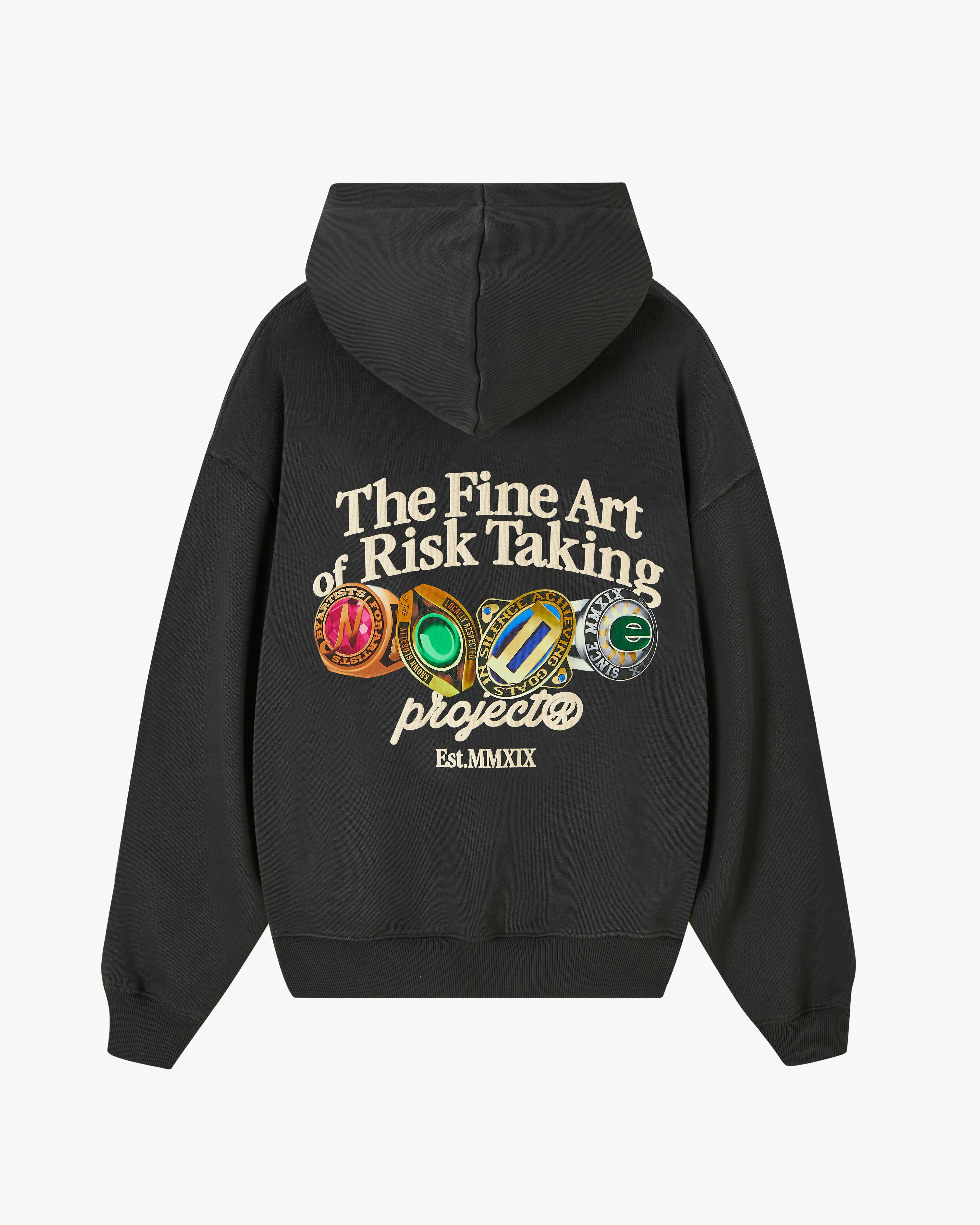 FINE ART HOODIE ASH