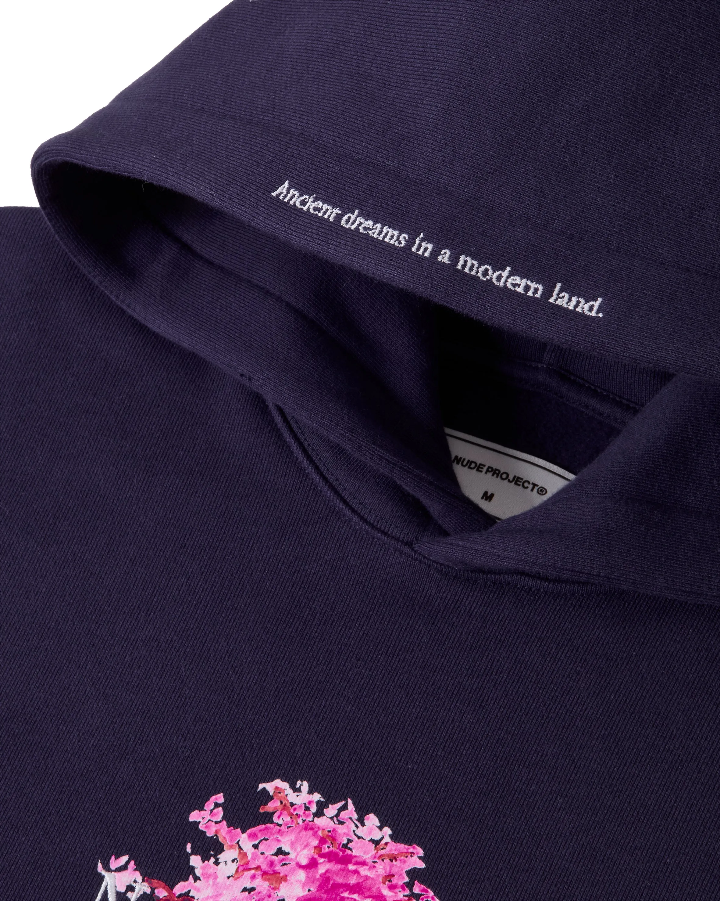 FLEUR DE CERISIER HOODIE NAVY