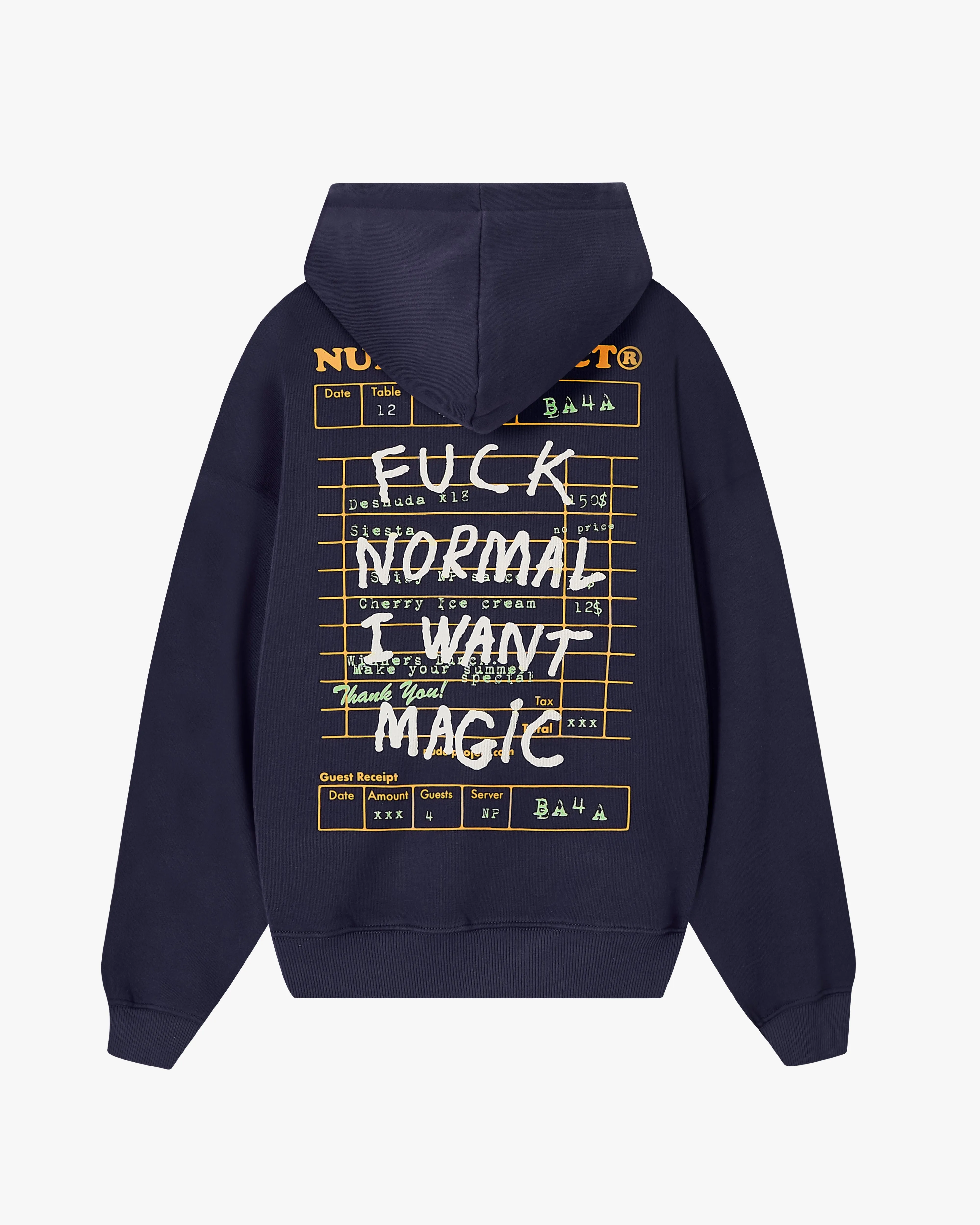 FUCK NORMAL HOODIE NAVY