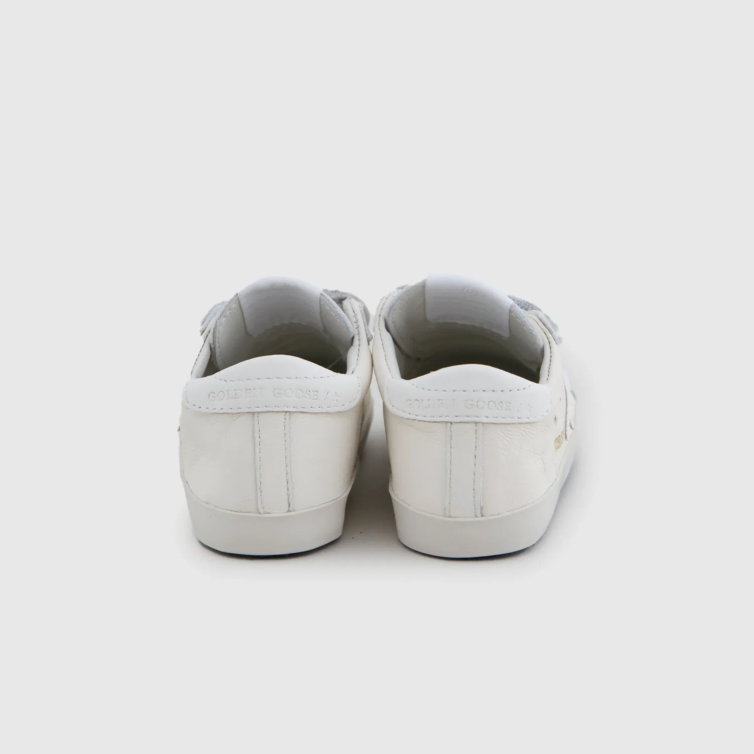 Golden Goose Sstar White Sneaker For Newborns