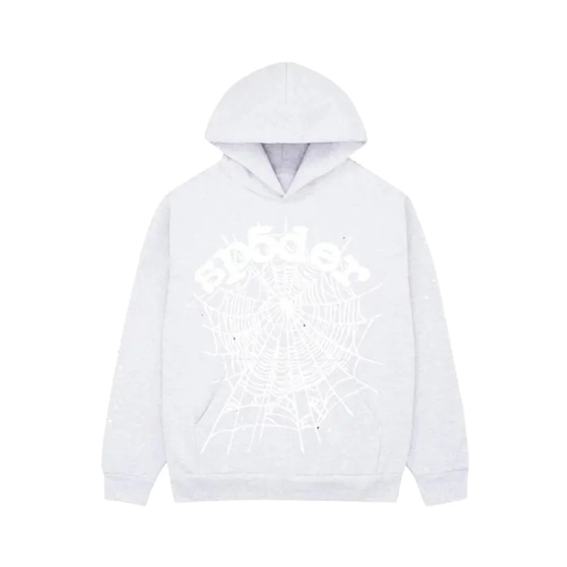 Hoodie Spider Gris