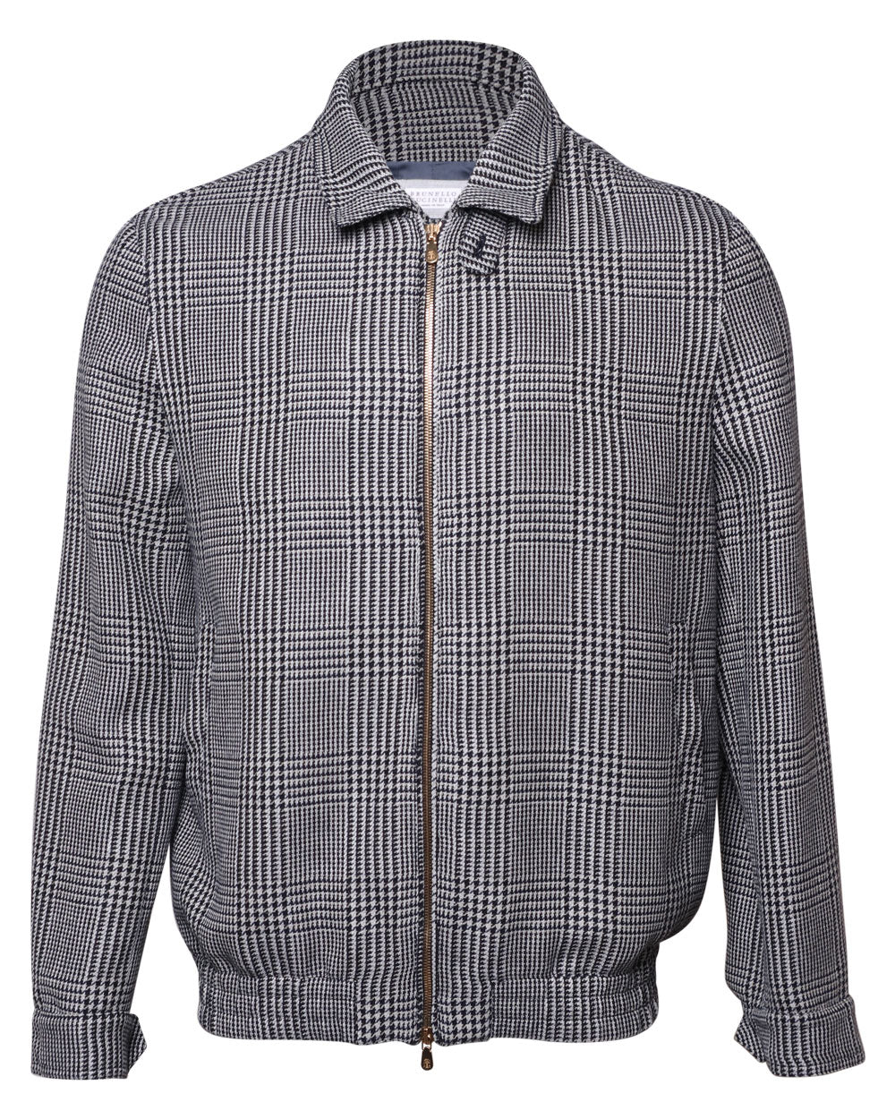 Houndstooth Bomber Jacket