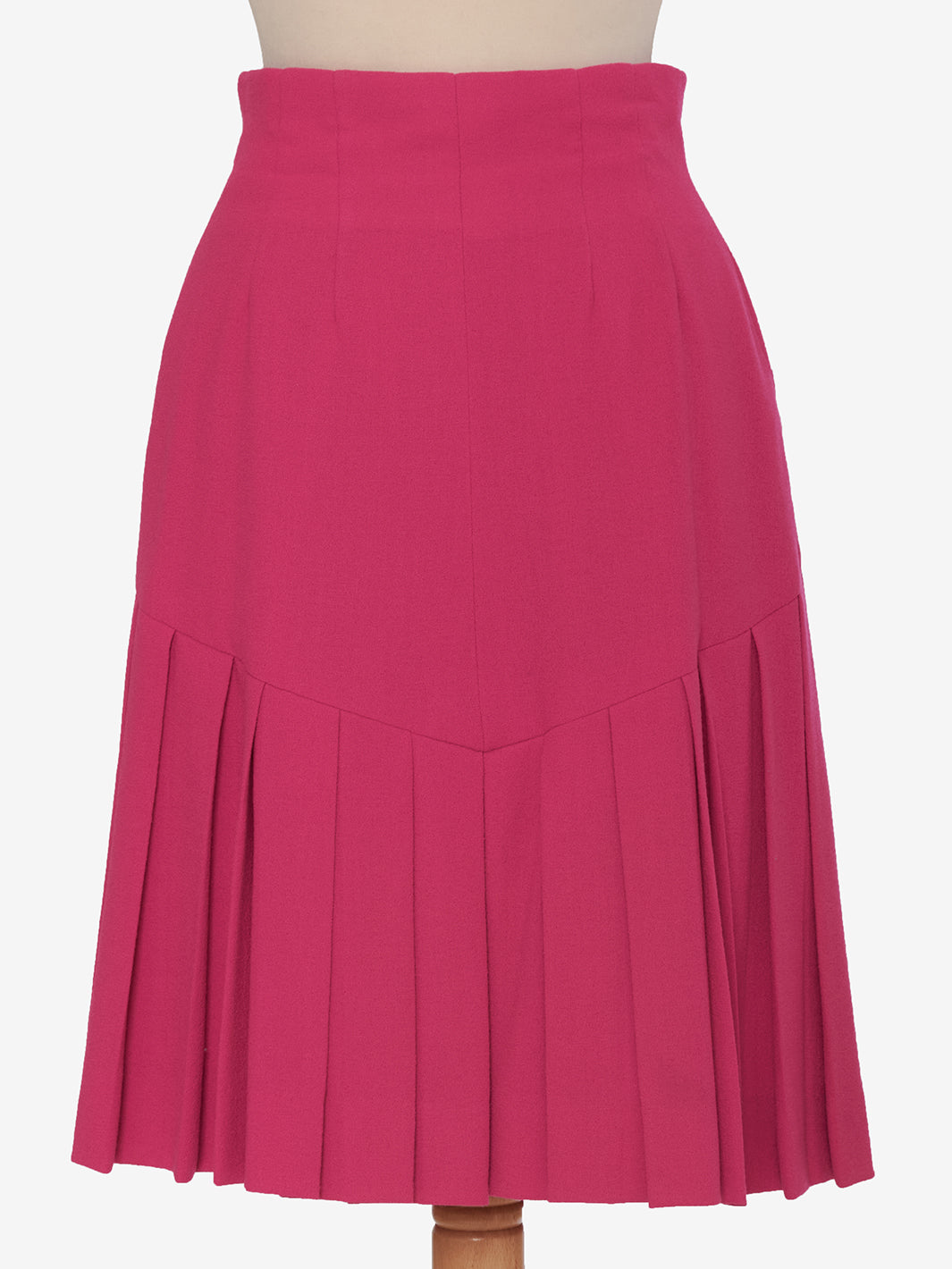 Juanita Sabbadini Fuchsia Wool Crepe Tailleur