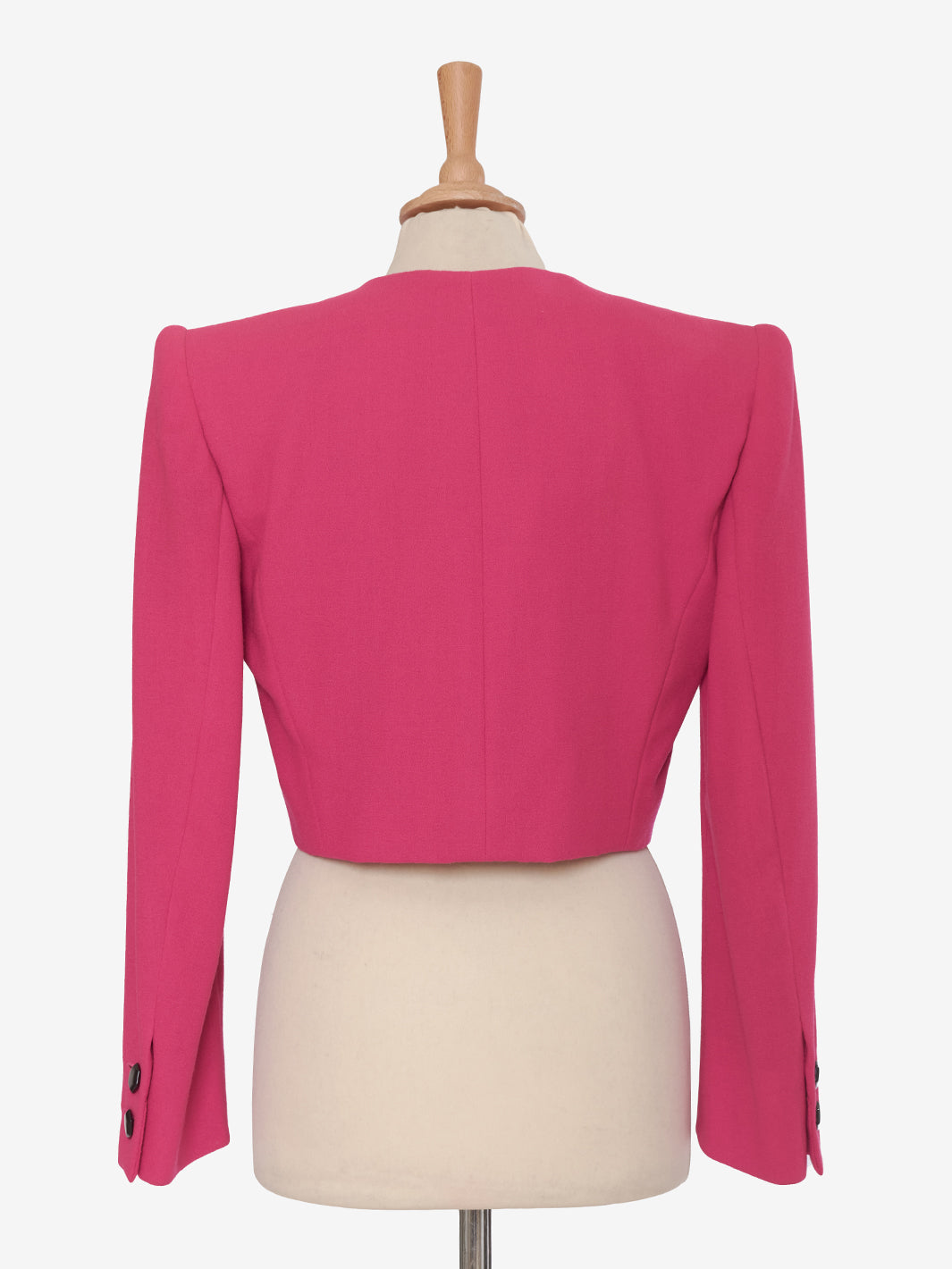 Juanita Sabbadini Fuchsia Wool Crepe Tailleur