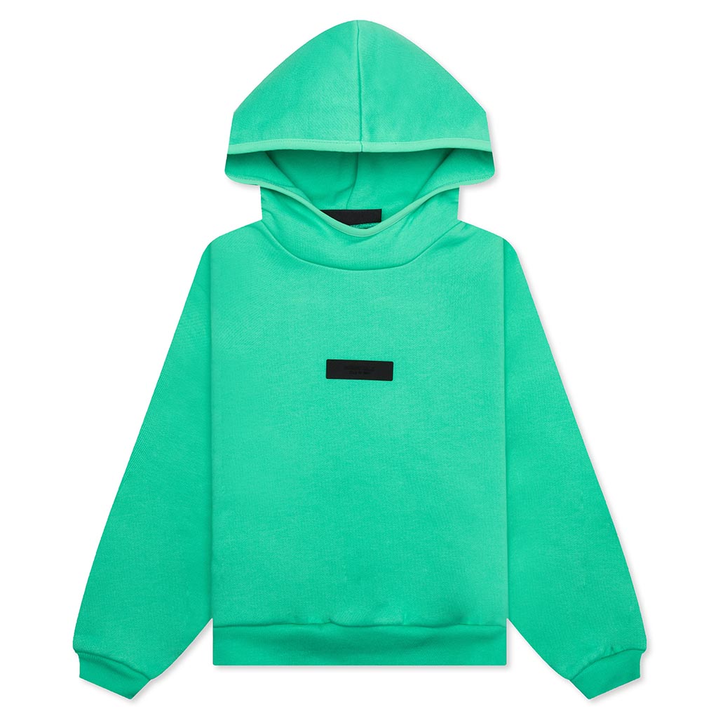 Kids Hoodie - Mint Leaf