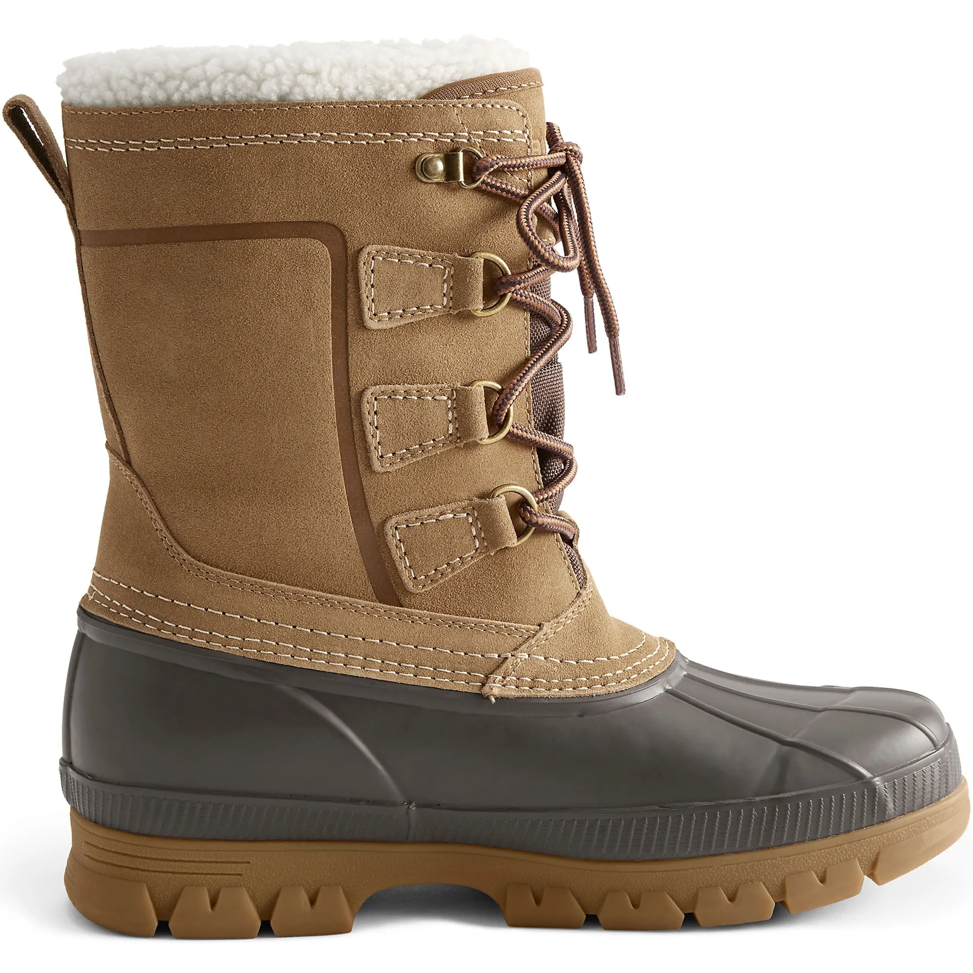 Lands' End Men's Expedition Suede Insulated Winter Snow Boots