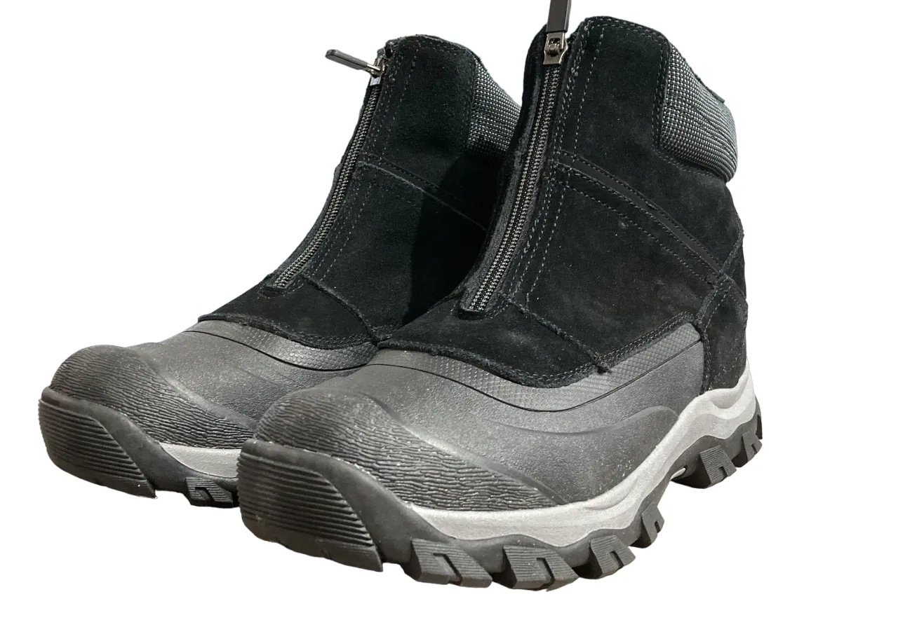 Lands' End Men's Squall Zip Insulated Winter Snow Boots