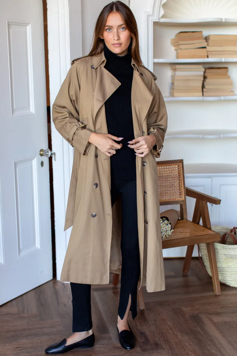 Layering Trench Coat - Camel