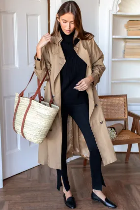 Layering Trench Coat - Camel