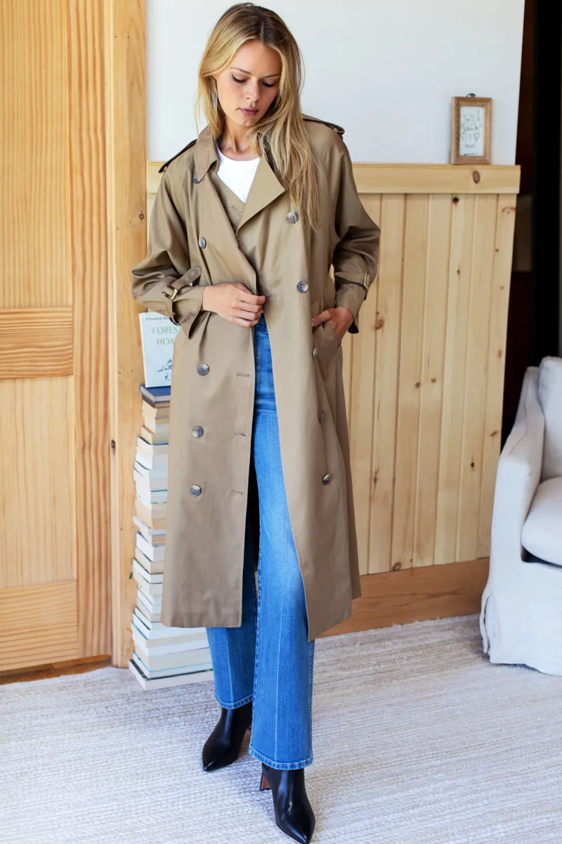 Layering Trench Coat - Camel