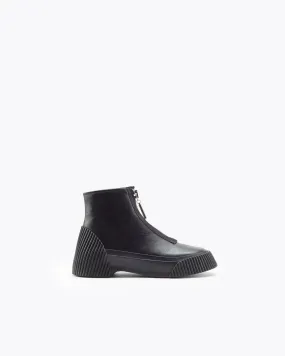 Lela - Vulcanized Boot W Zip