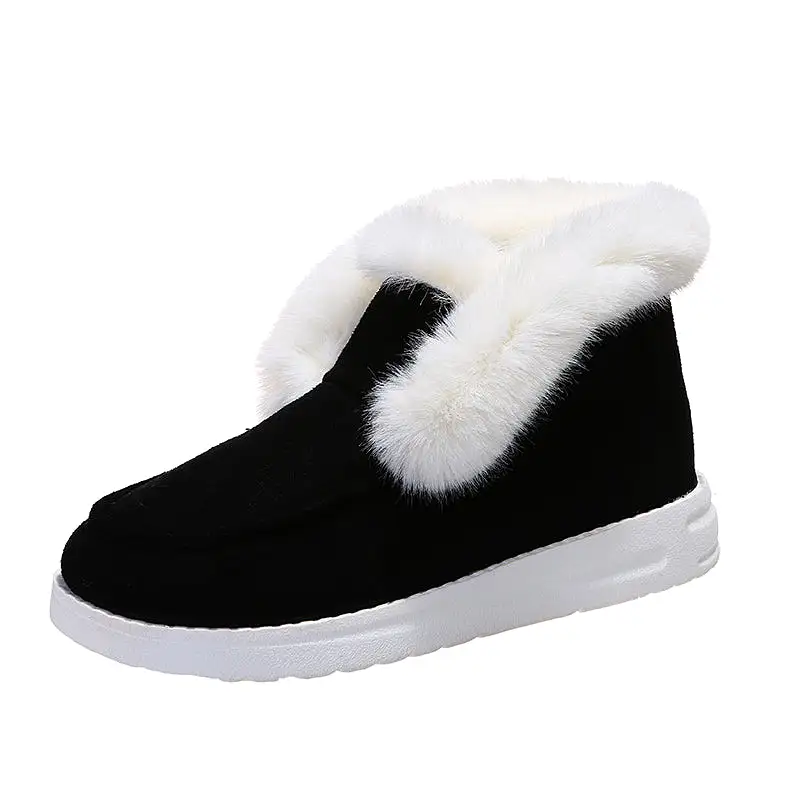 Libiyi Ladies Warm and Comfortable Casual Snow Boots