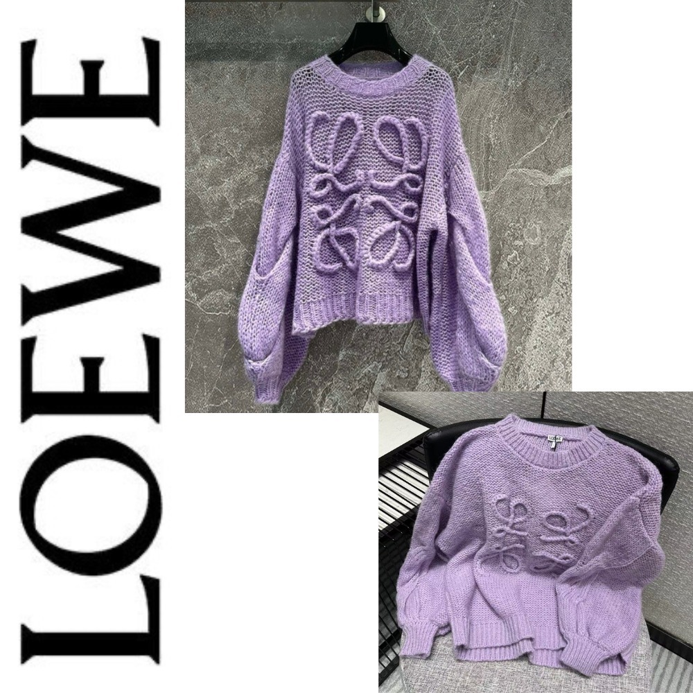 LOEWE  |Anagram sweater in mohair blend