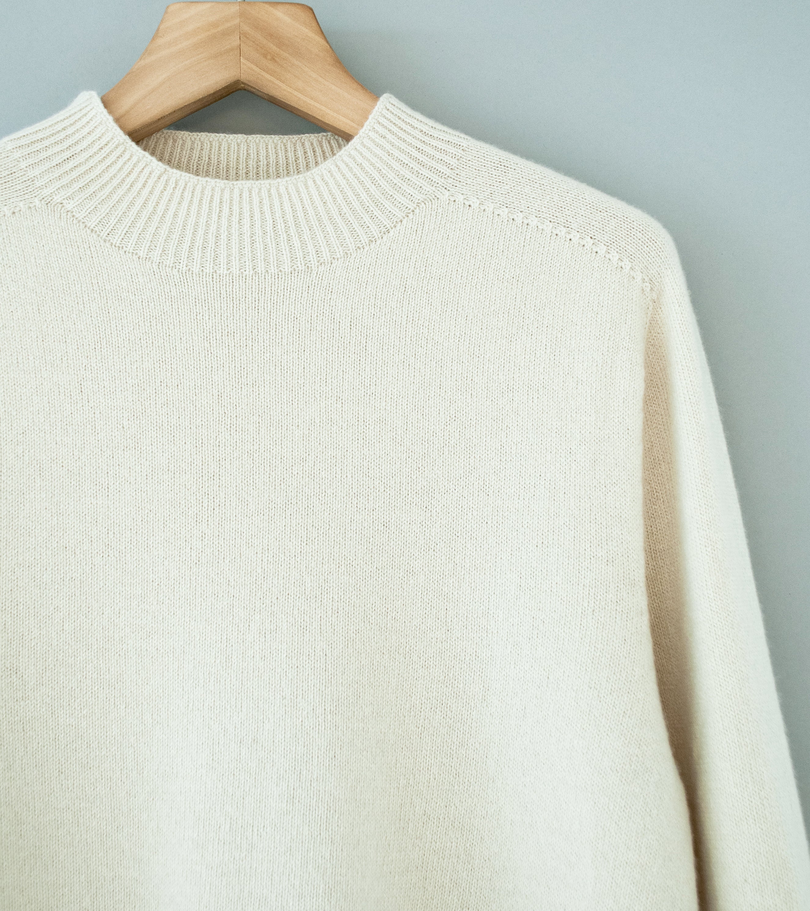 Margaret Howell 'Saddle Crew' (Sandstone Cashmere Cotton Twist)