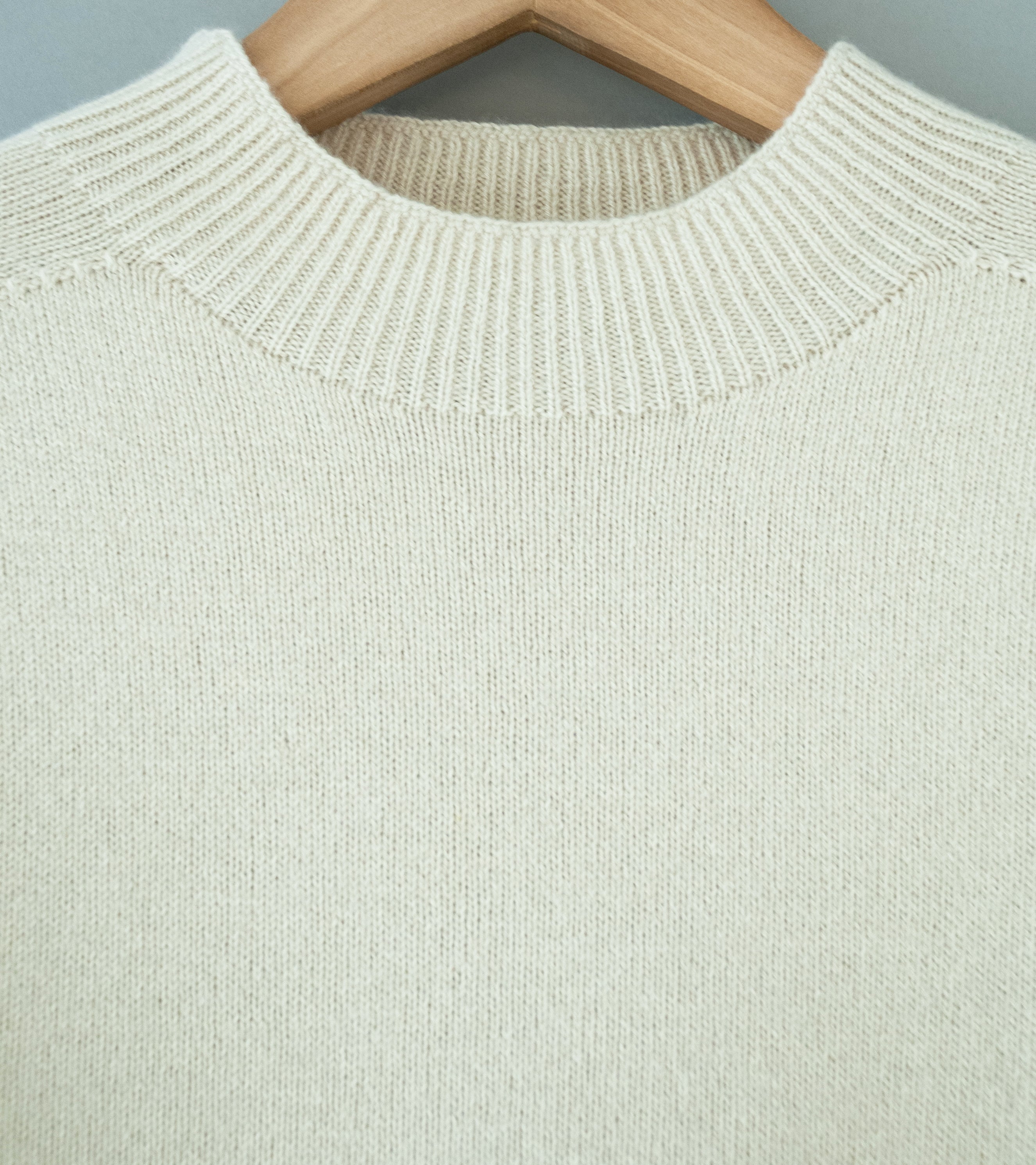 Margaret Howell 'Saddle Crew' (Sandstone Cashmere Cotton Twist)