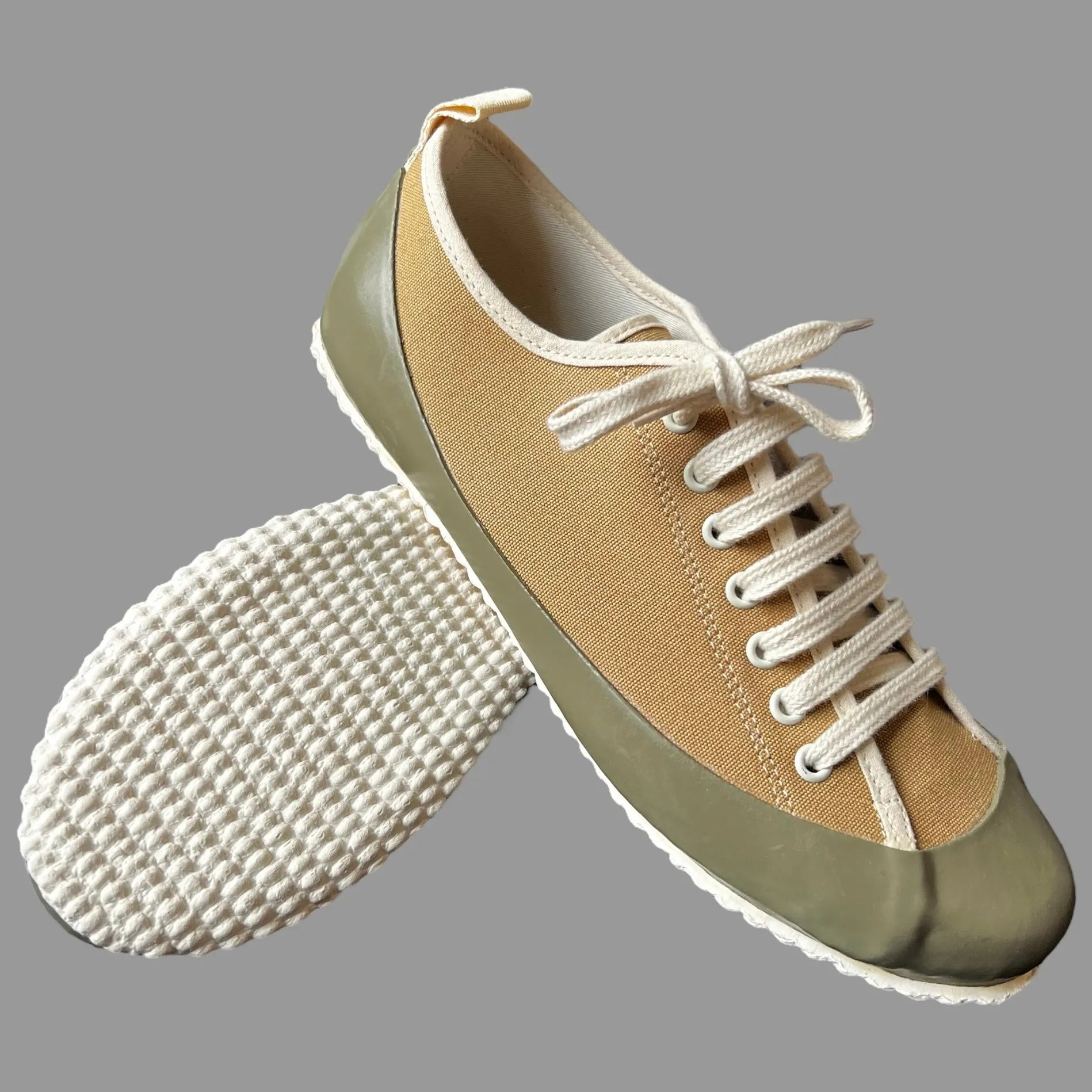 MARINE TYPE 2 DECK SHOE KHAKI/OLIVE