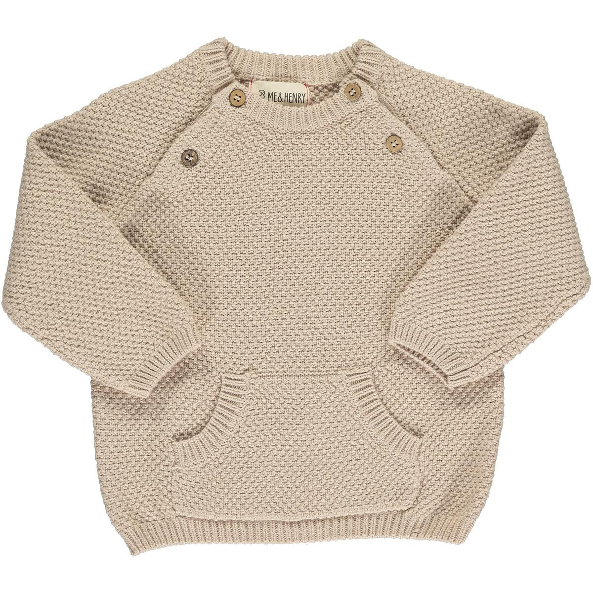 Me & Henry - Cream Morrison Baby Sweater