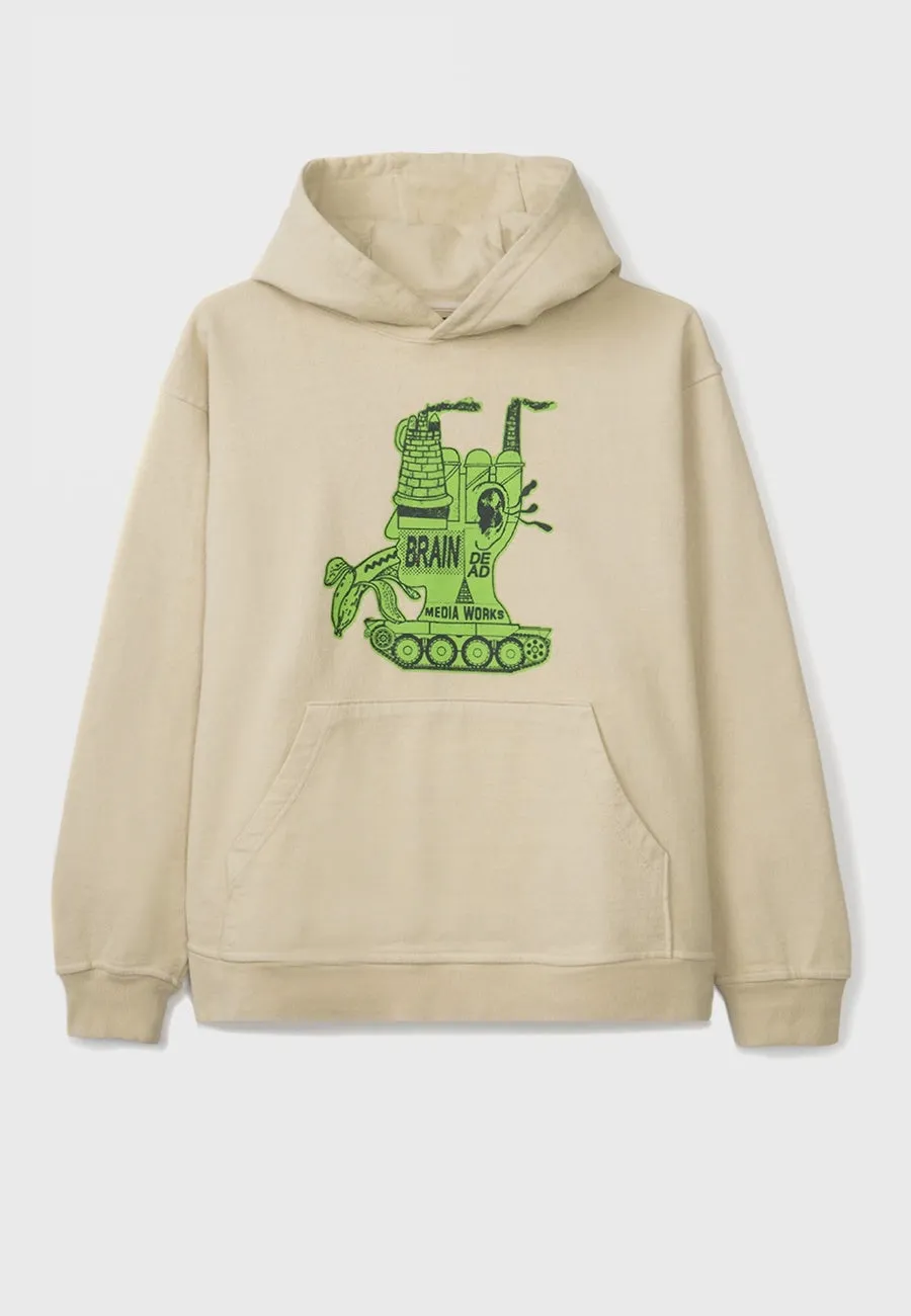 Media Works Hoodie - natural