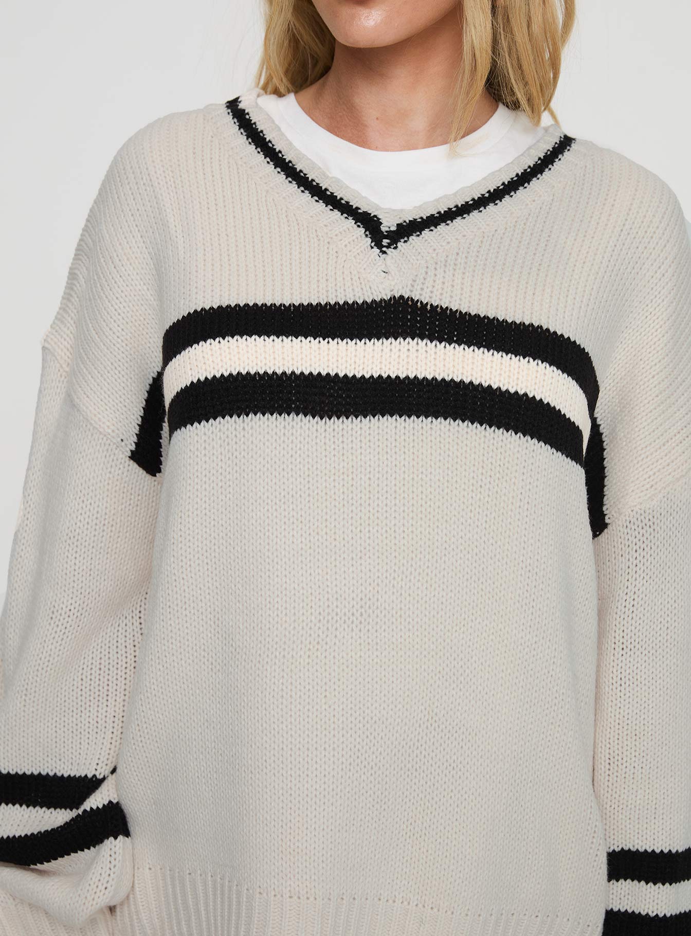 Mystique Knit Sweater Cream