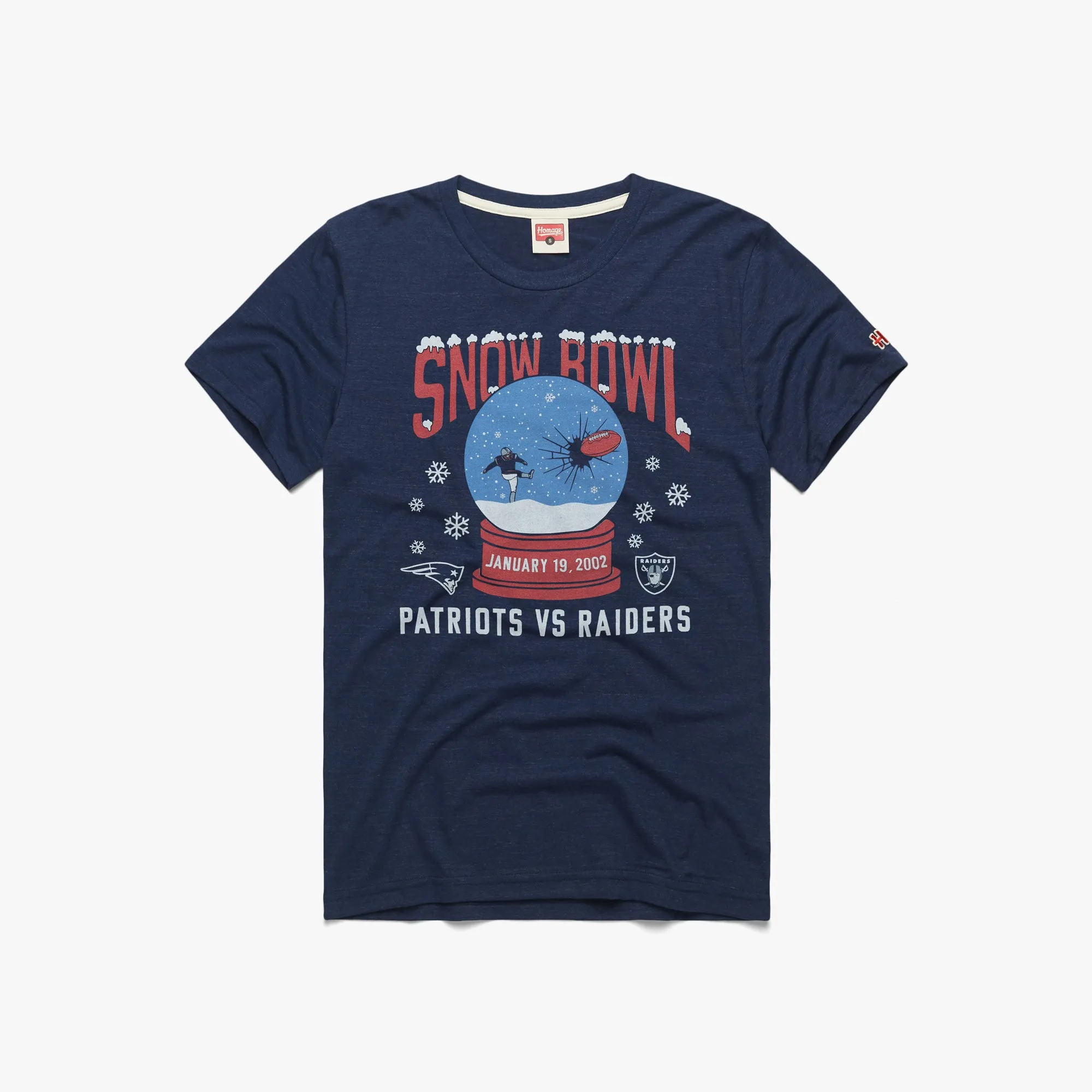 New England Patriots Snow Bowl