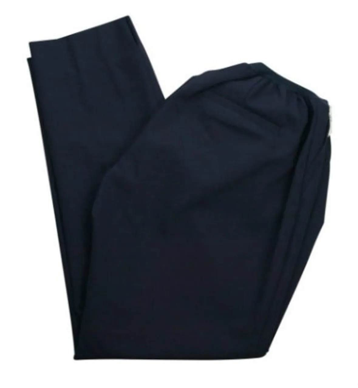 *New* Navy A Pea in the Pod Maternity Cropped Career Maternity Pants (Size Large)