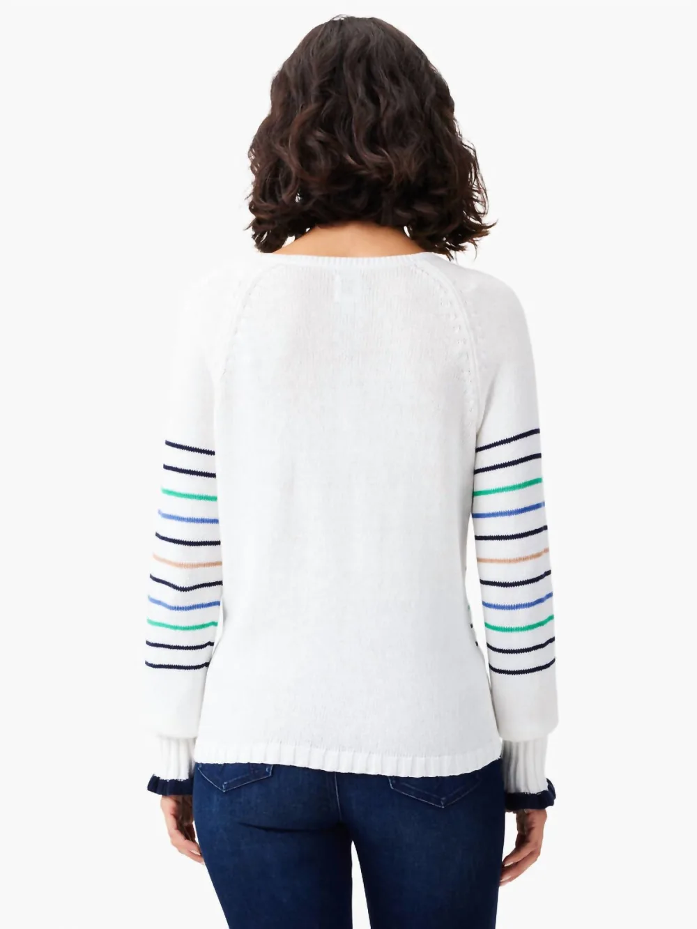 Nic + Zoe - Maritime Stripe Sweater