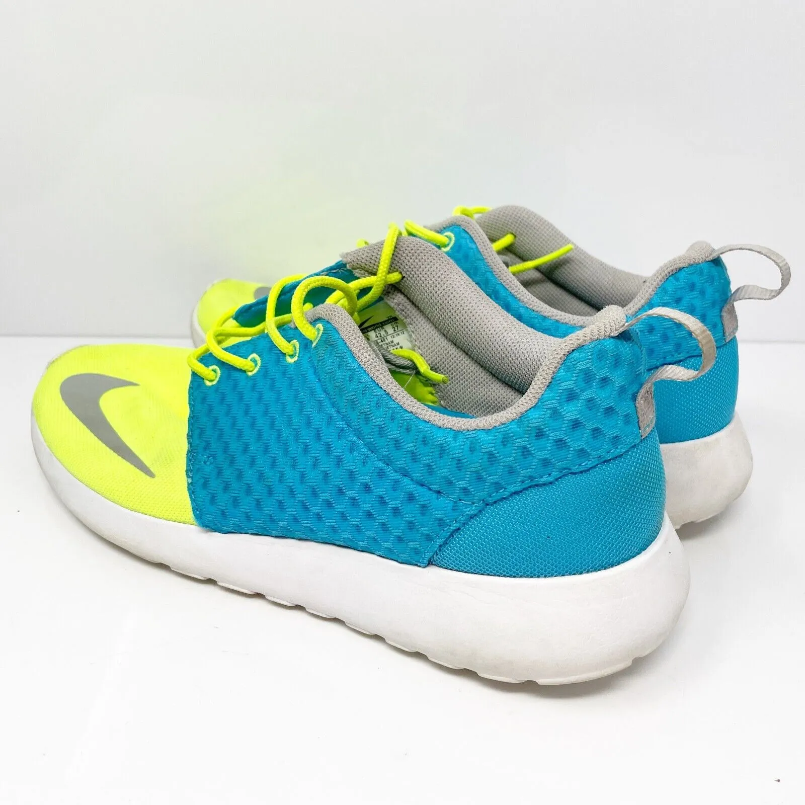 Nike Mens Roshe Run One FB 580573-401 Yellow Running Shoes Sneakers Size 9