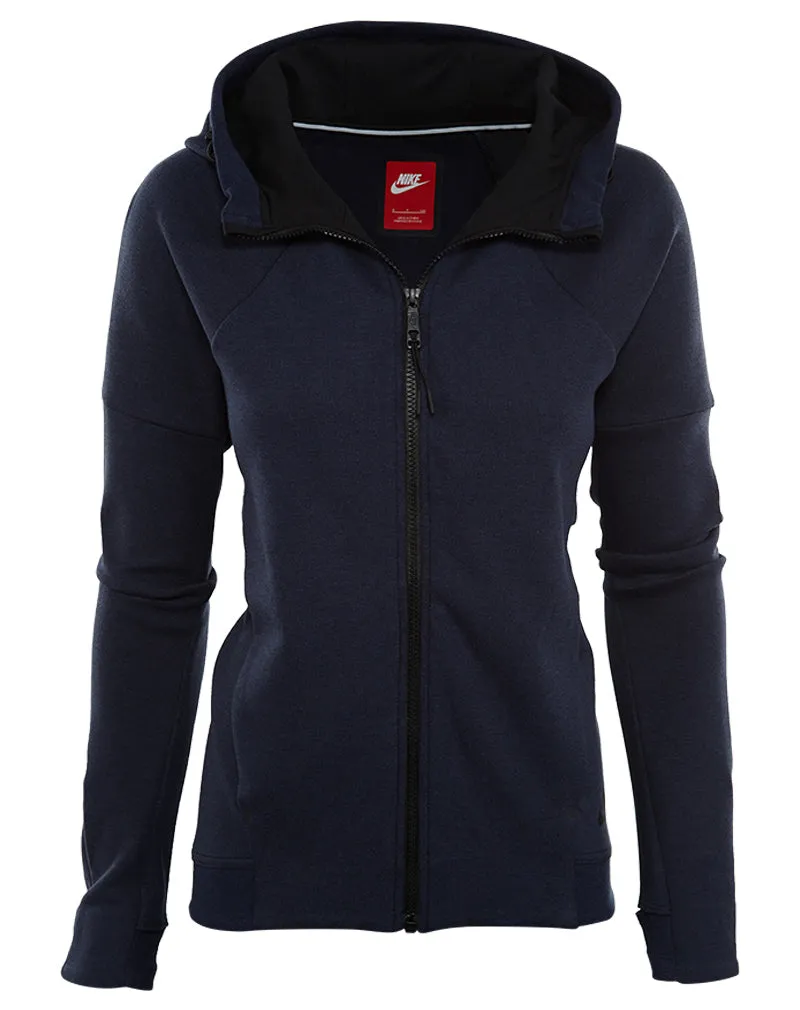 Nike Tech Fleece Full Zip Hoodie Womens Style : 806329