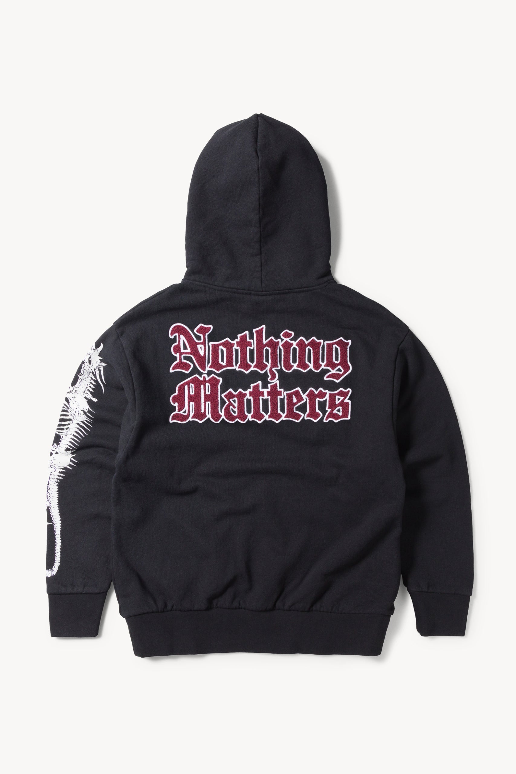 Nothing Matters Embroidered Hoodie