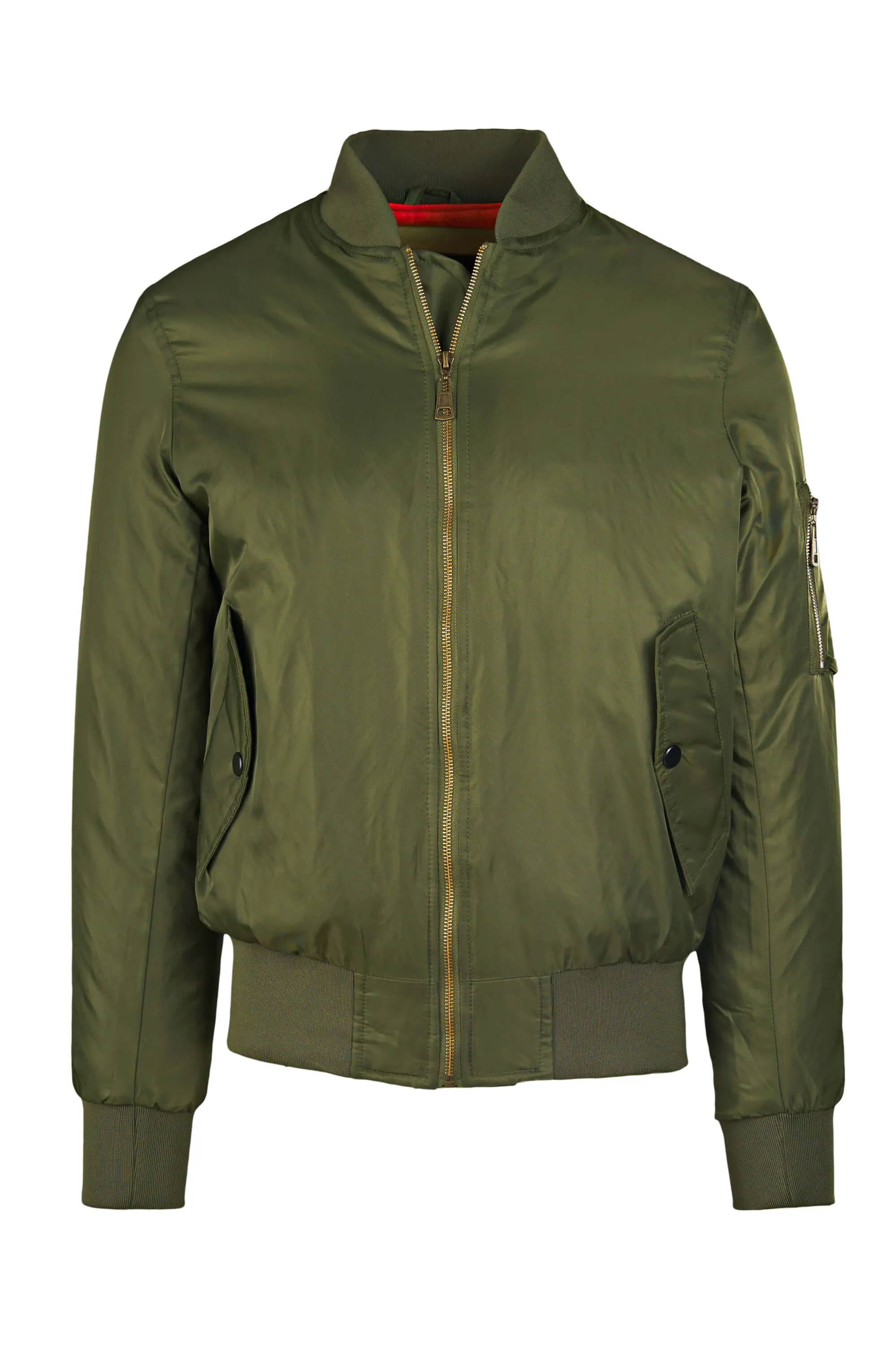 Nylon Bomber Jacket