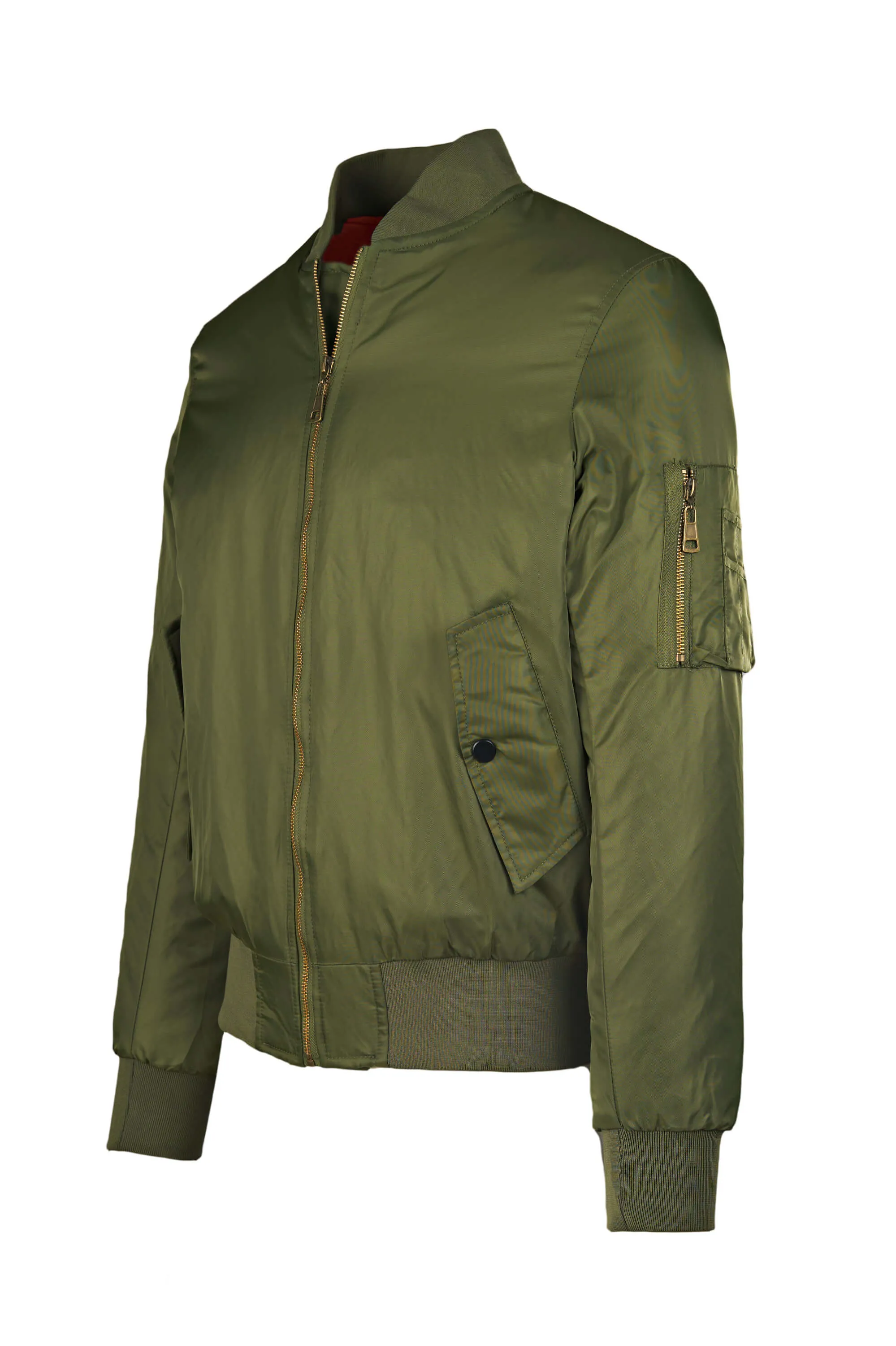 Nylon Bomber Jacket