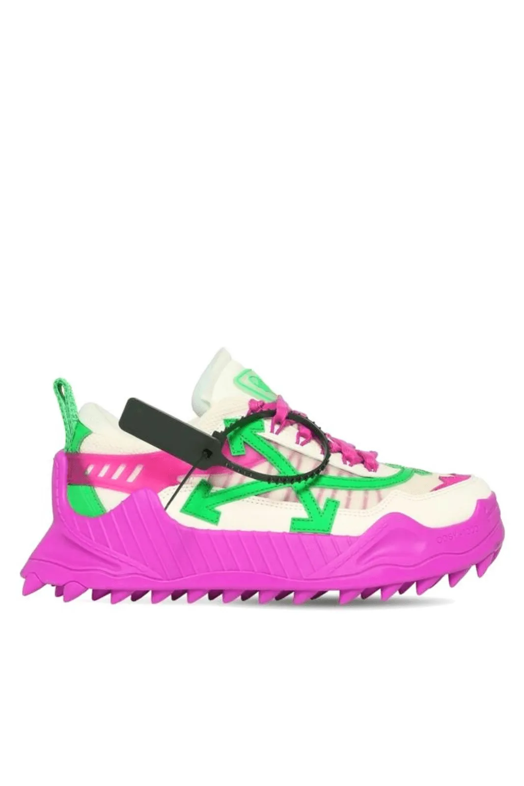 Off-White Odsy-1000 Pink Green Woman Sneakers