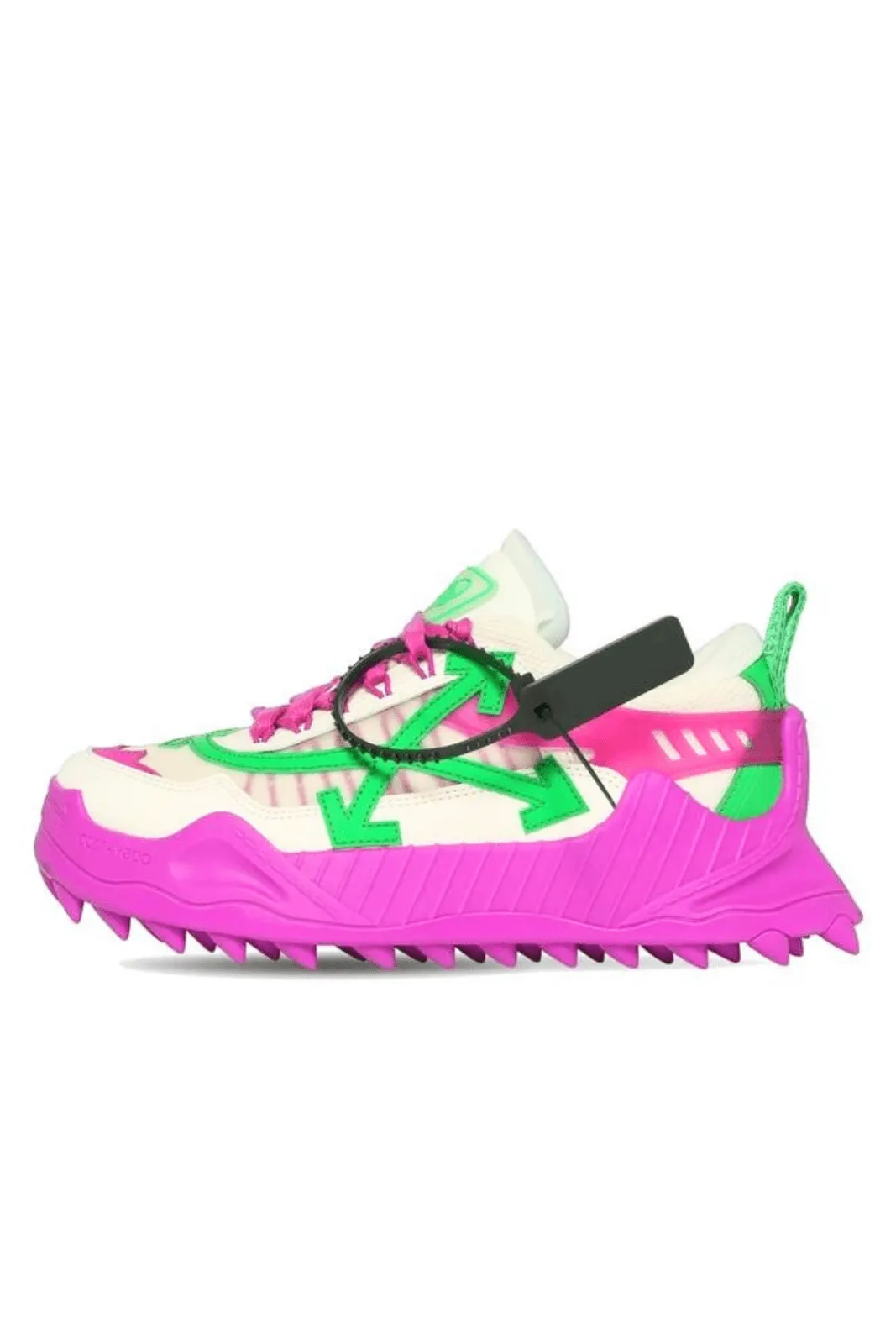 Off-White Odsy-1000 Pink Green Woman Sneakers