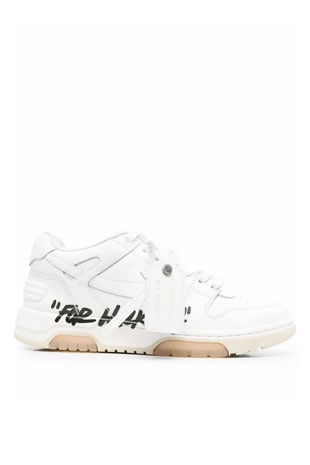 Off-White Sneakers Out Of Office For Walking Print white