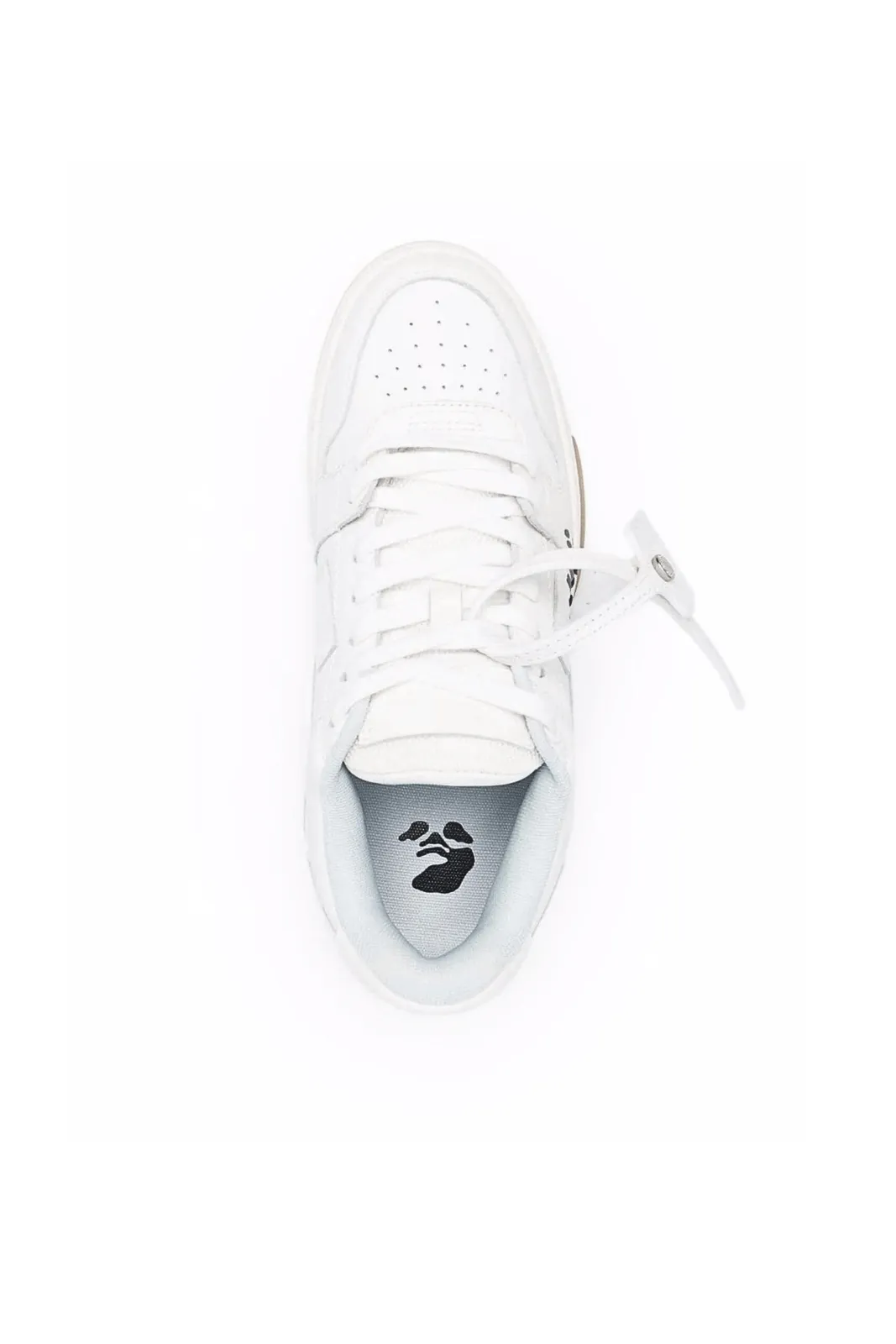 Off-White Sneakers Out Of Office For Walking Print white