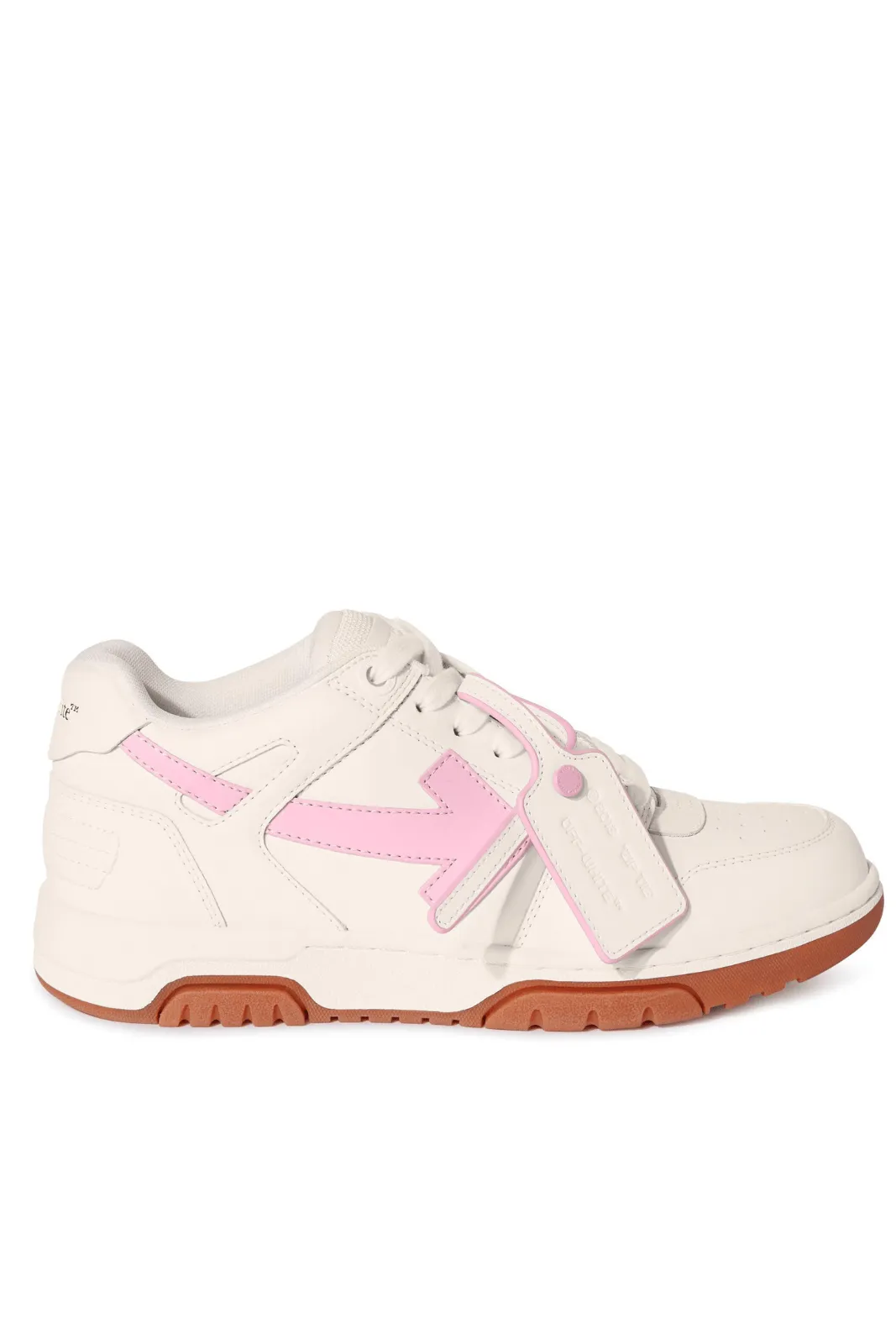 Off-White Two-tone leather Out Of Office sneakers White Rose