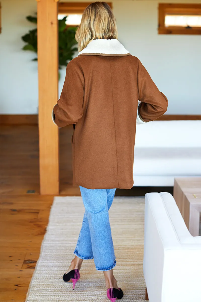 Orchard Coat - Camel Wool Cashmere