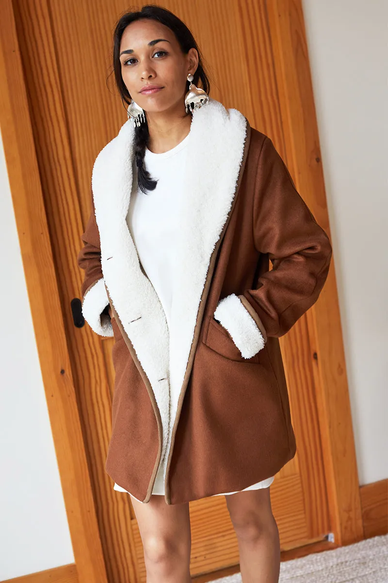 Orchard Coat - Camel Wool Cashmere