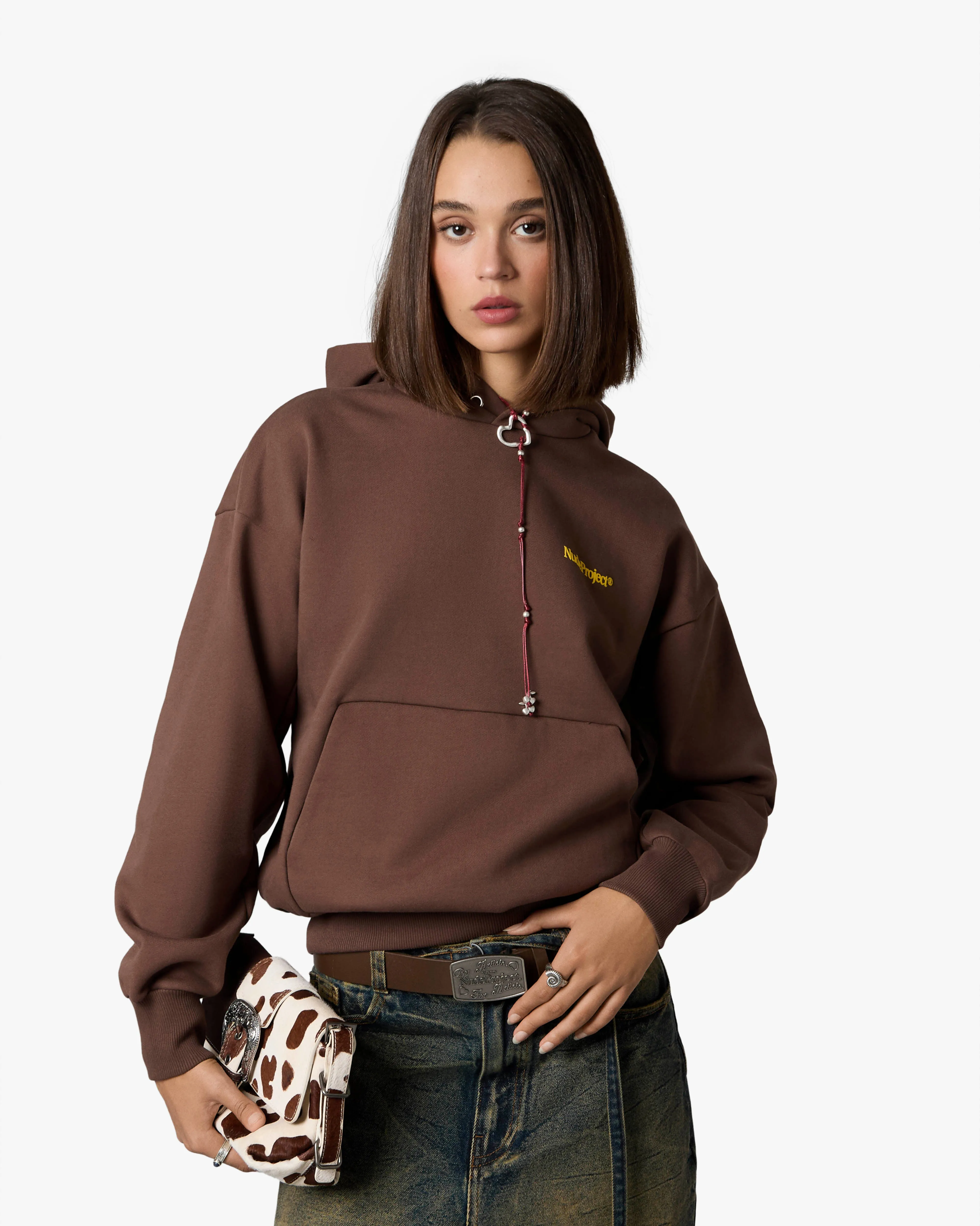 ORIGINS HOODIE BROWN