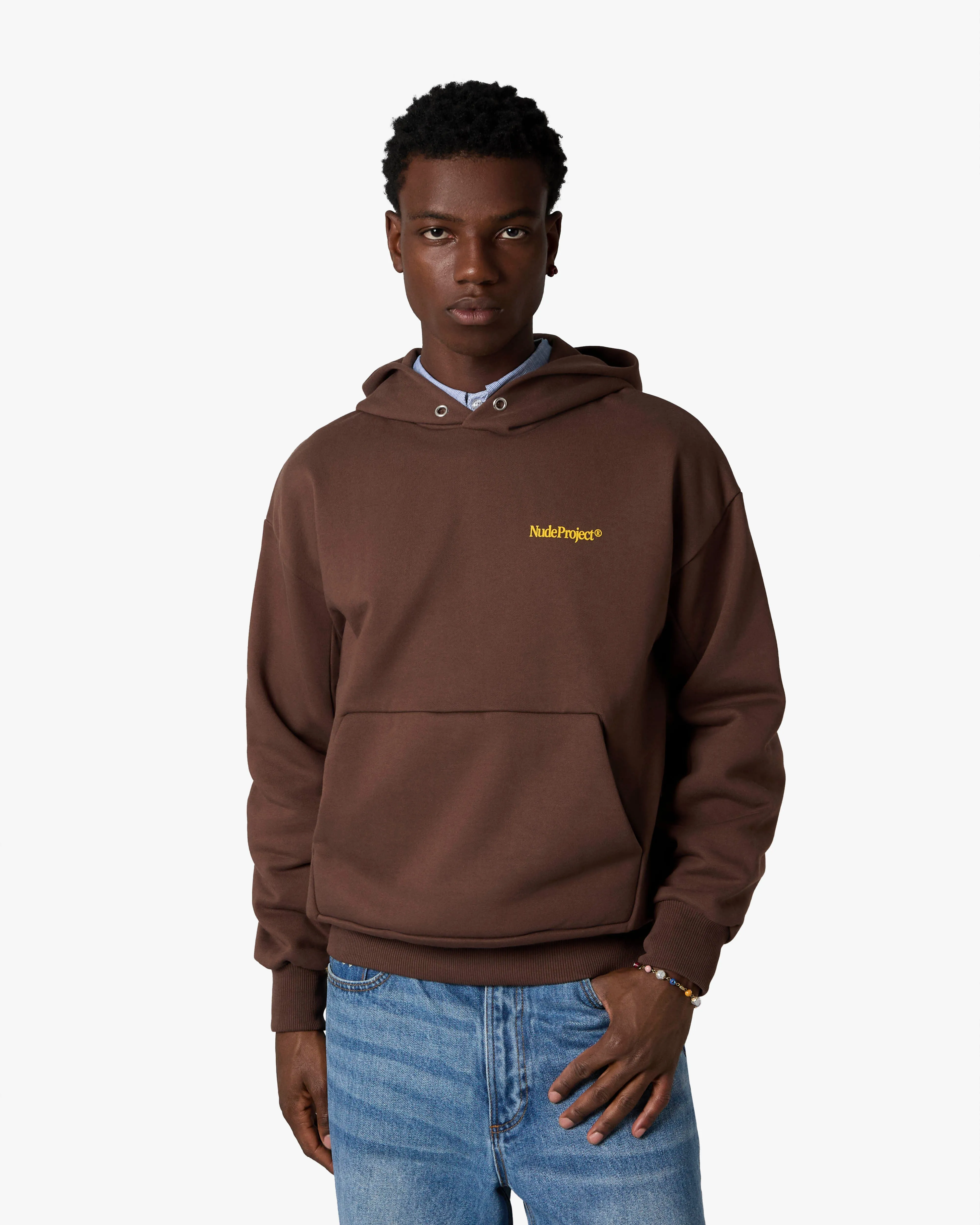 ORIGINS HOODIE BROWN