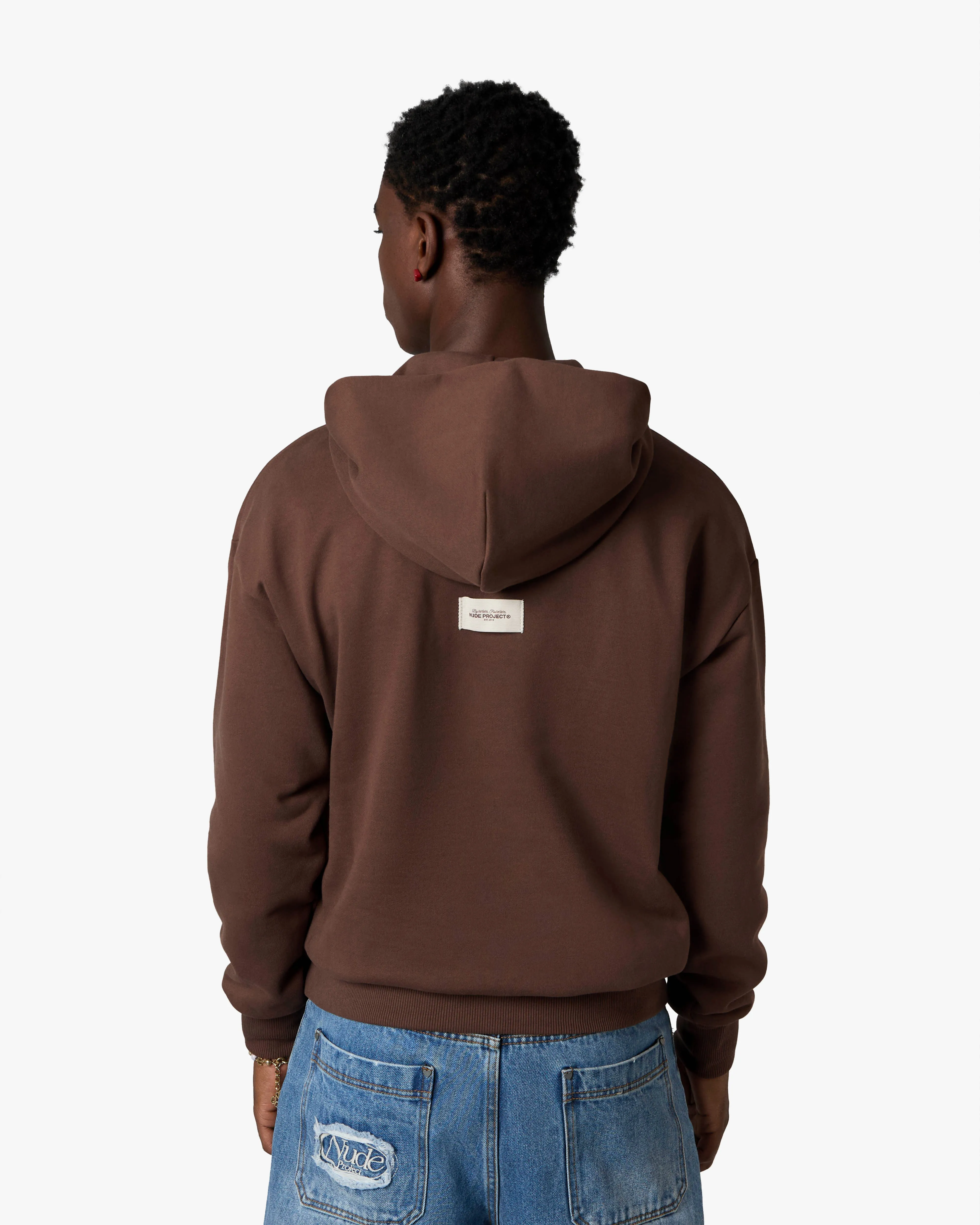 ORIGINS HOODIE BROWN